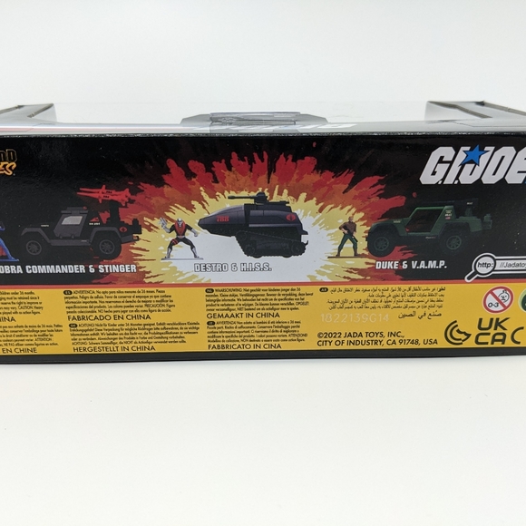 Jada Hollywood Rides: 1:32 Scale G.I. JOE Duke & V.A.M.P Green Model 33083 NEW - Picture 4 of 4